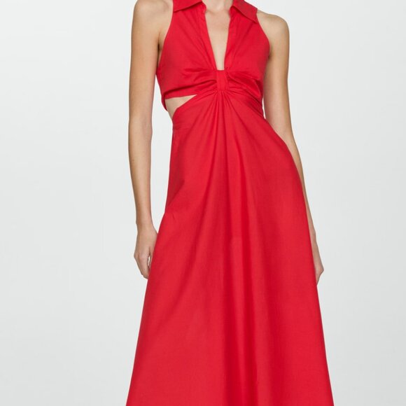 Mango Side Slit Long Dress - Picture 5 of 6